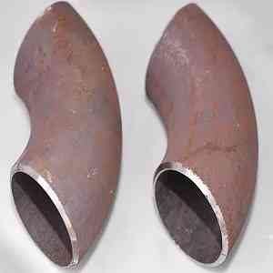 90 ° seamless bend pipe